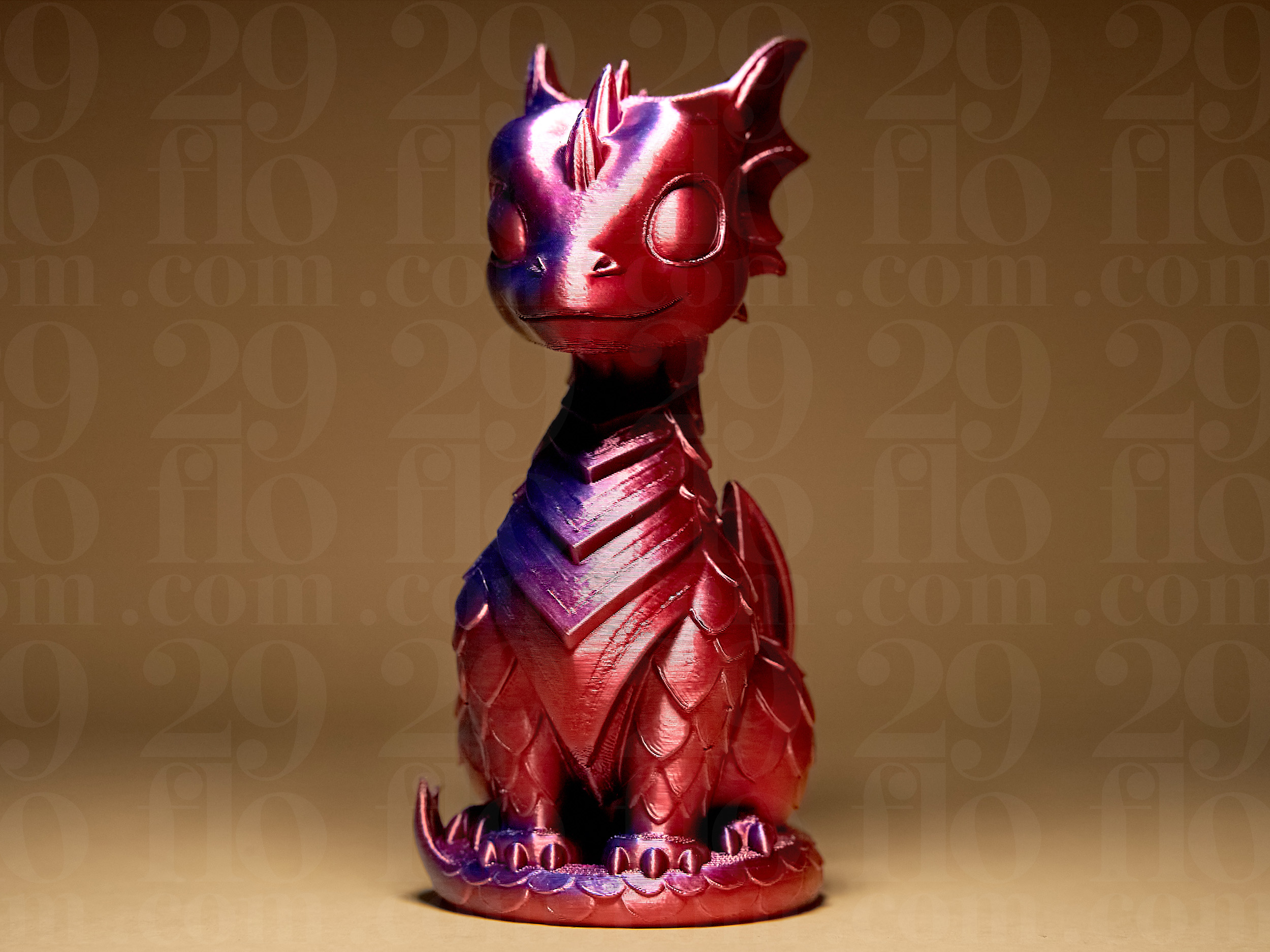 Cute Dragon Statuette — miniatura 5