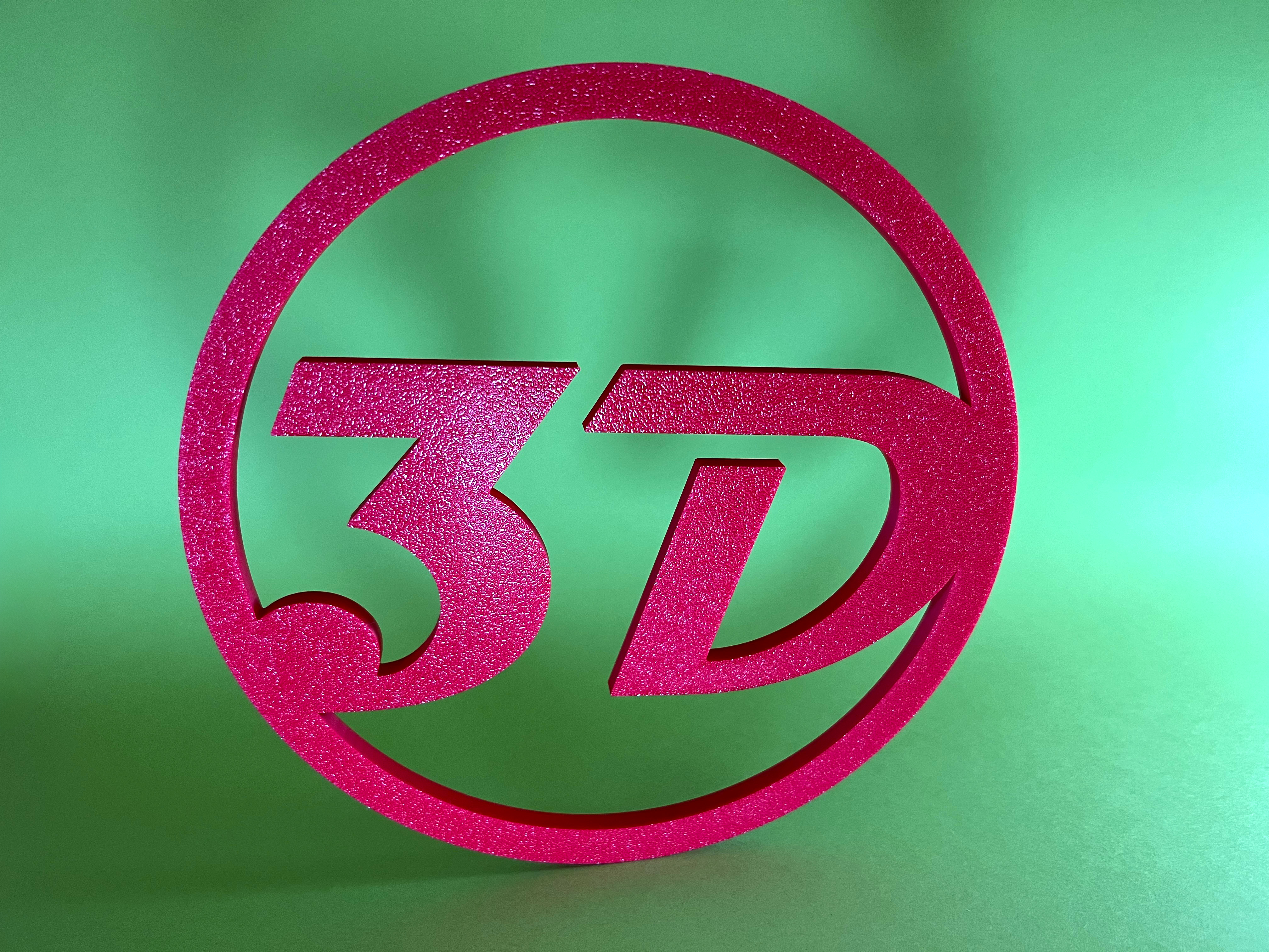 Miniatura 4 do modelo 3D 3D Maker Lab Logo - Circular Edition