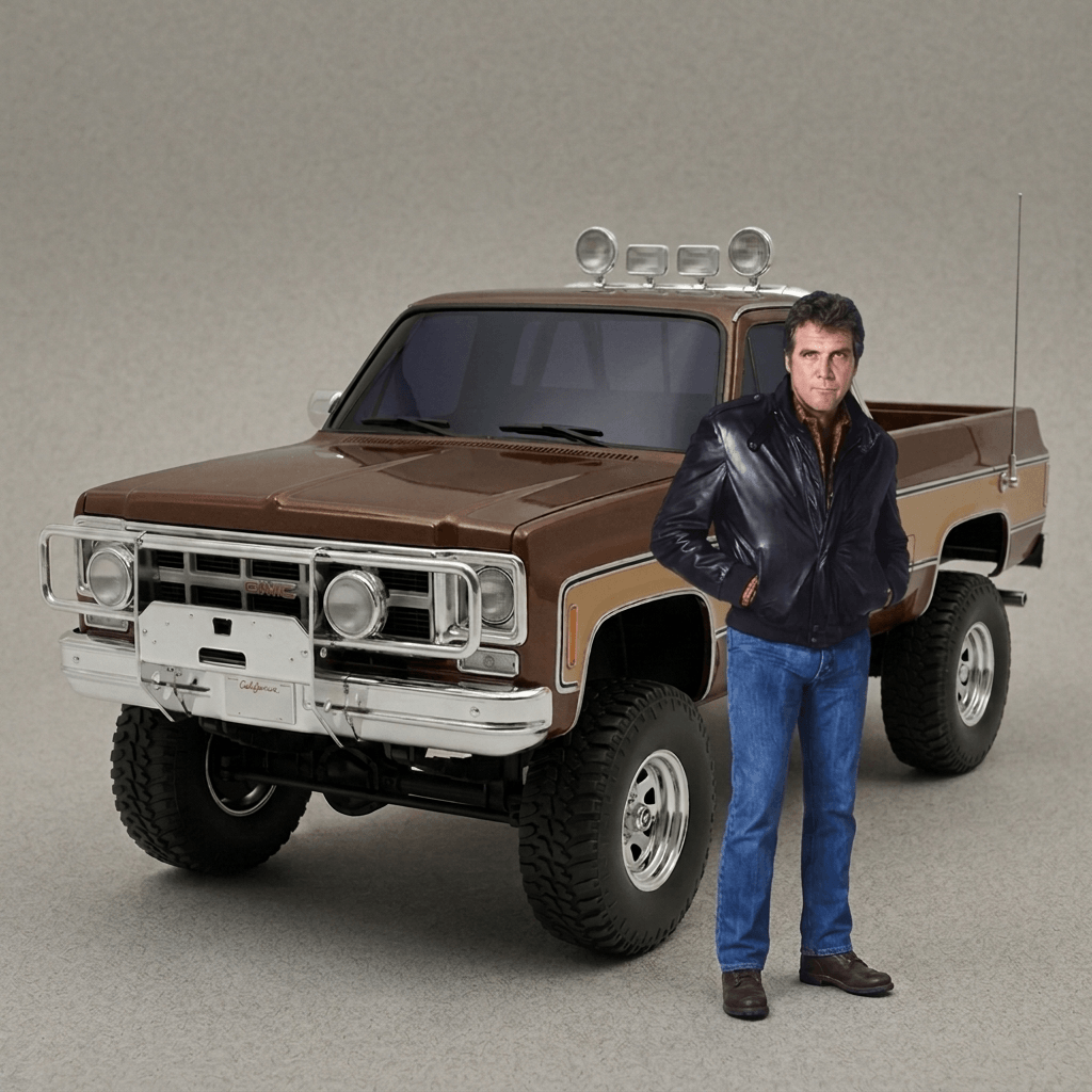 The Fall Guy - Colt Seavers & his GMC - 1981