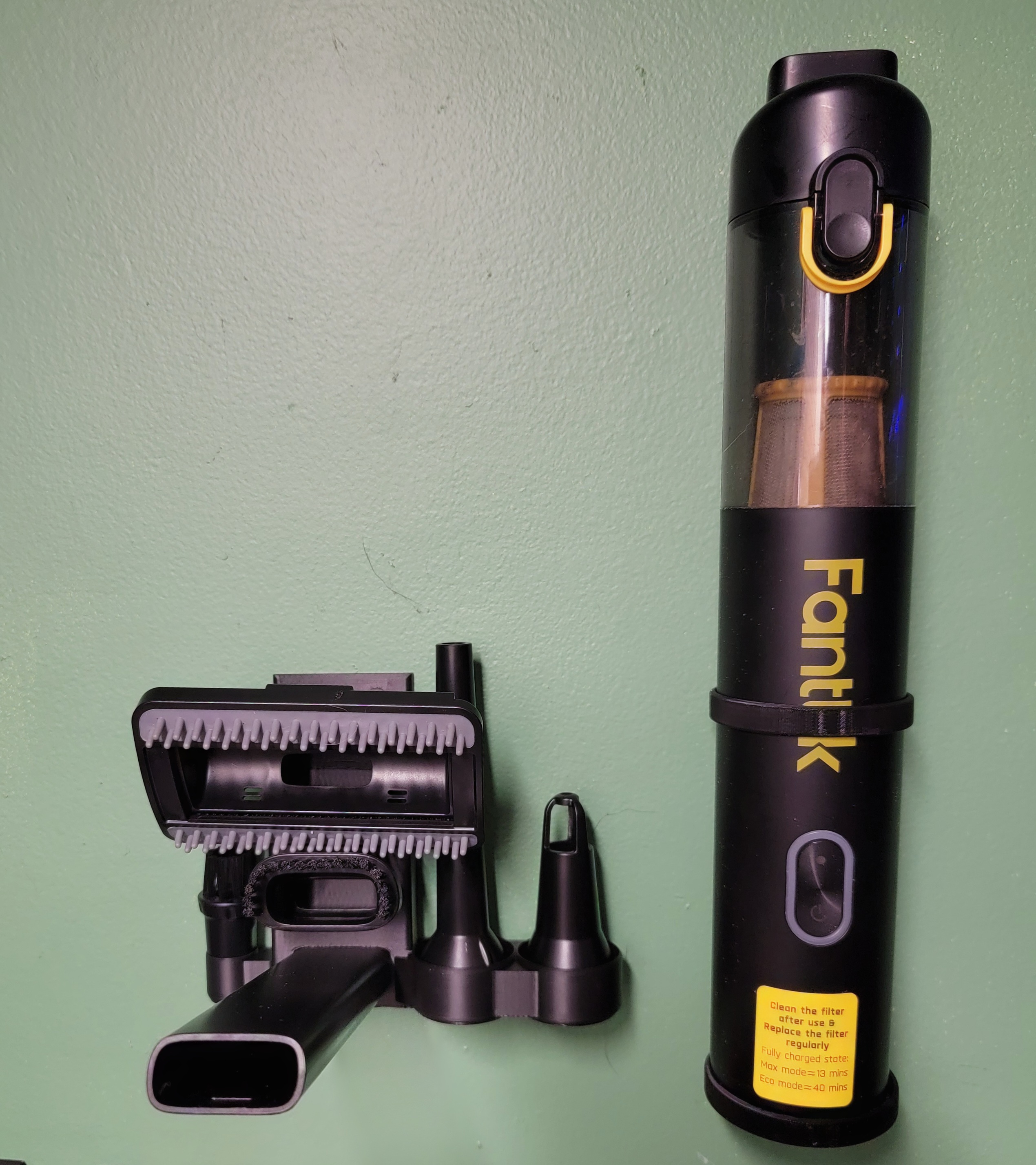 Fanttik Vacuum and Attachment Mount