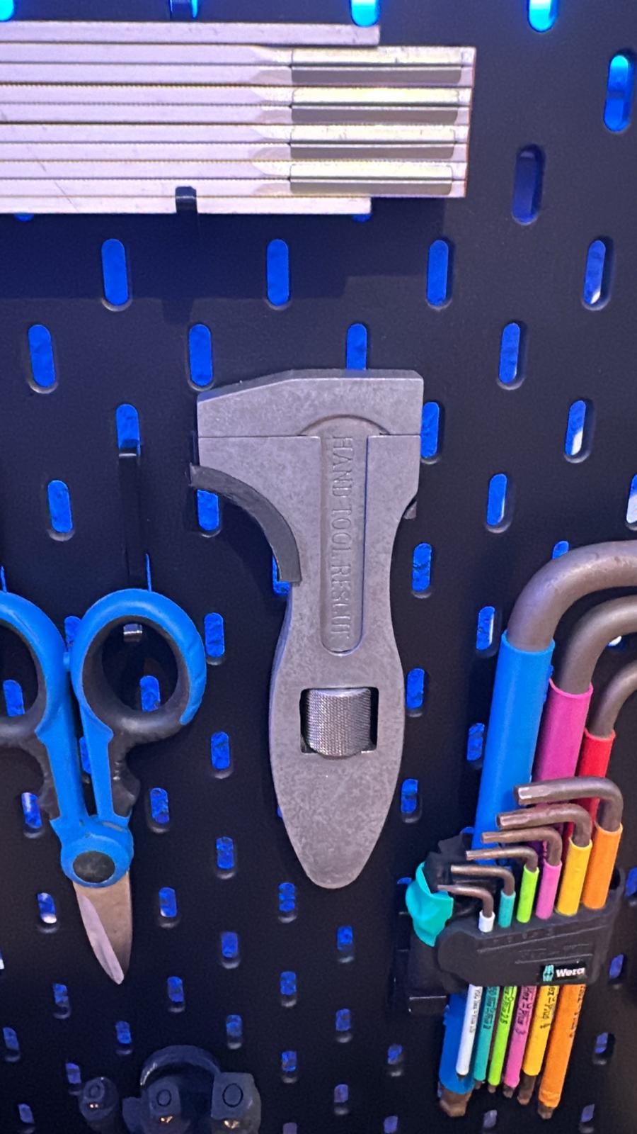 Hand Tool Rescue Wrench Skadis Holder