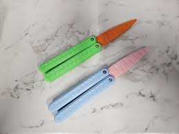 coool butterfly knife NO GLUE NEEDED