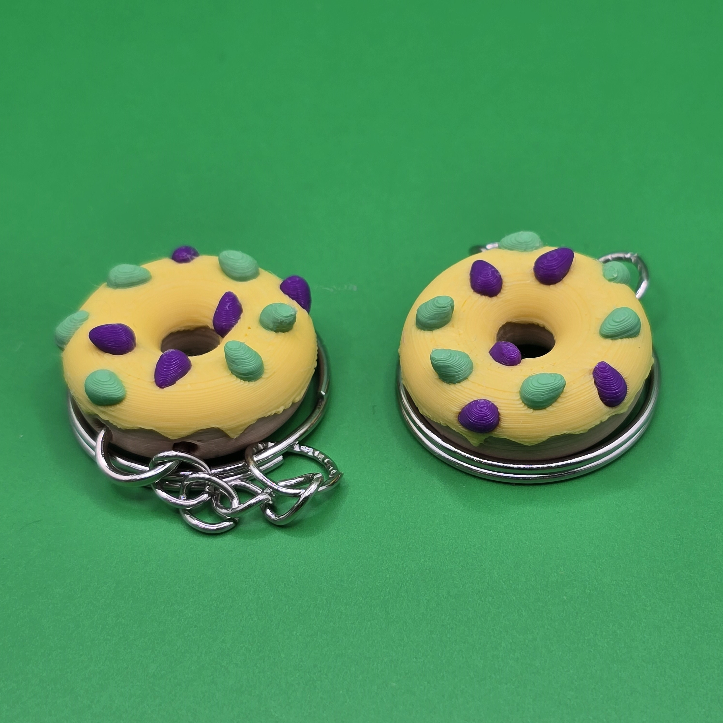 Miniatura 2 do modelo 3D Happy Easter Donut – Mini – Keychain