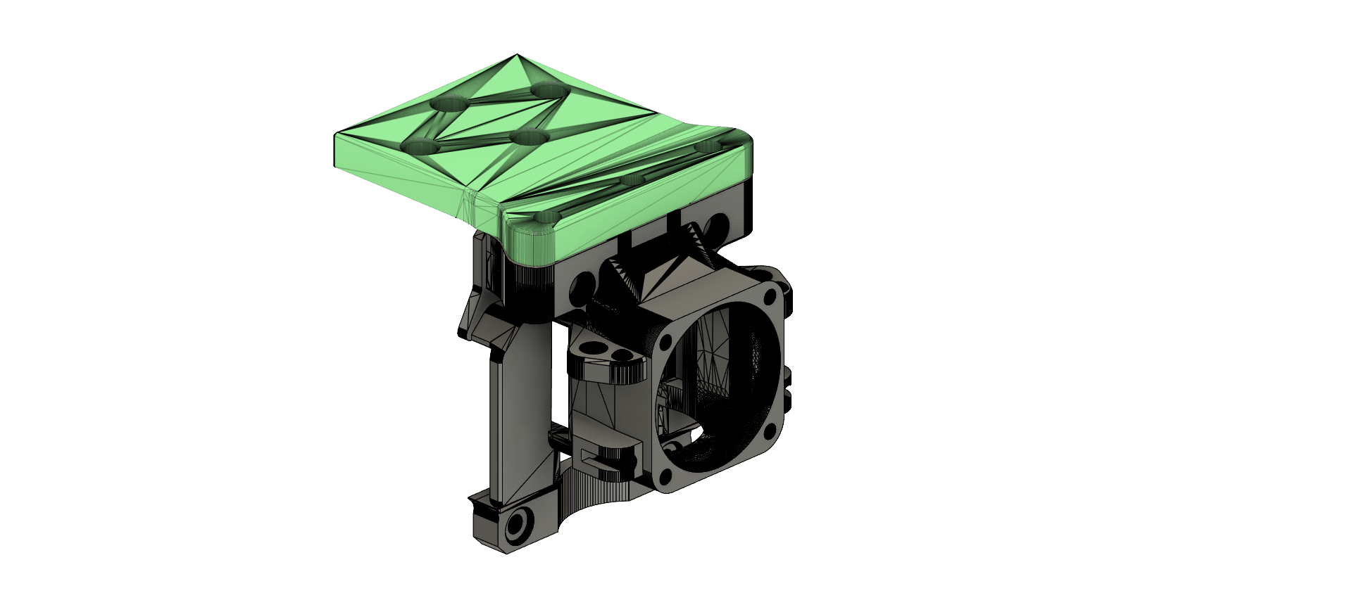 Evantis 5015(M) Goliath Orbiter 2 Hotend Mount
