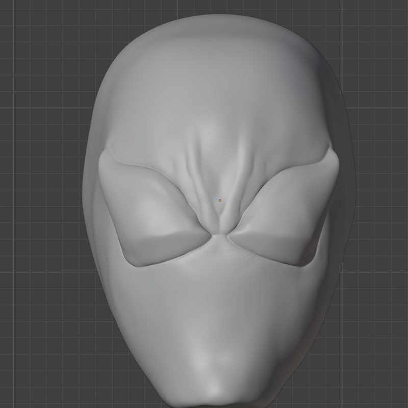 symbiote spiderman figure head sculpt by leionplayz | Download free STL ...