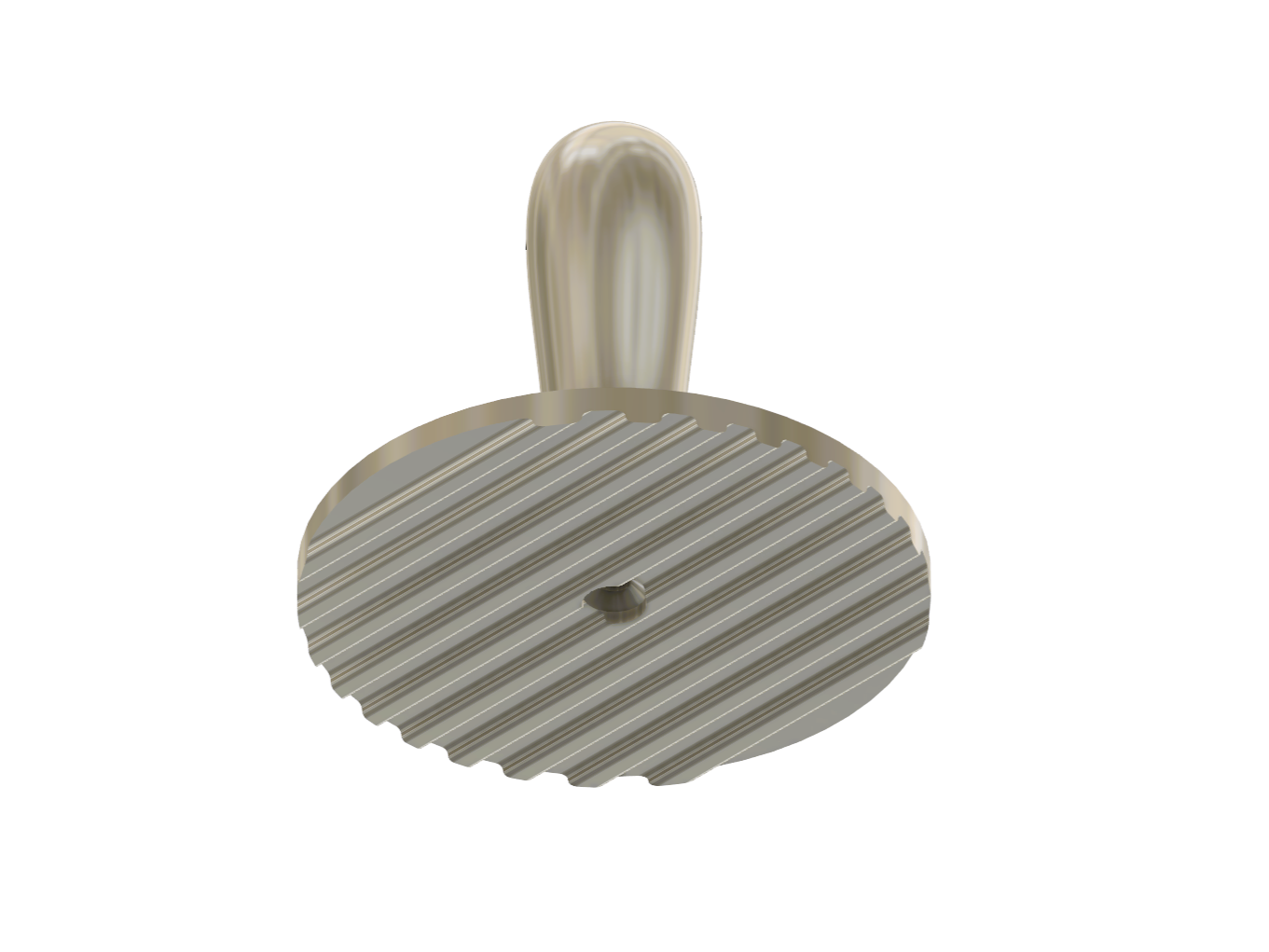 Ribbed Burger Press 100mm