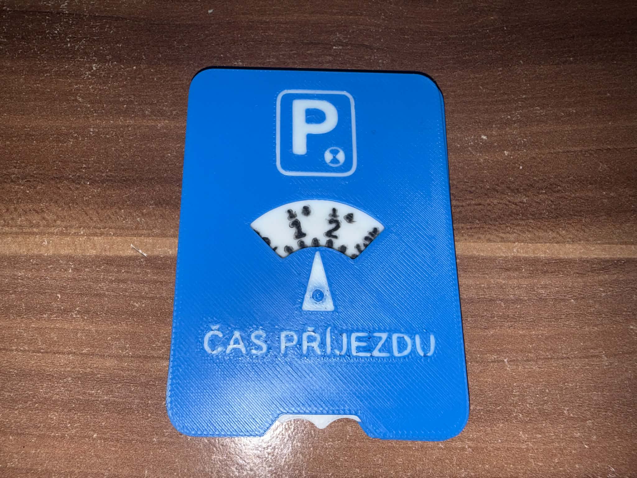 Car parking card