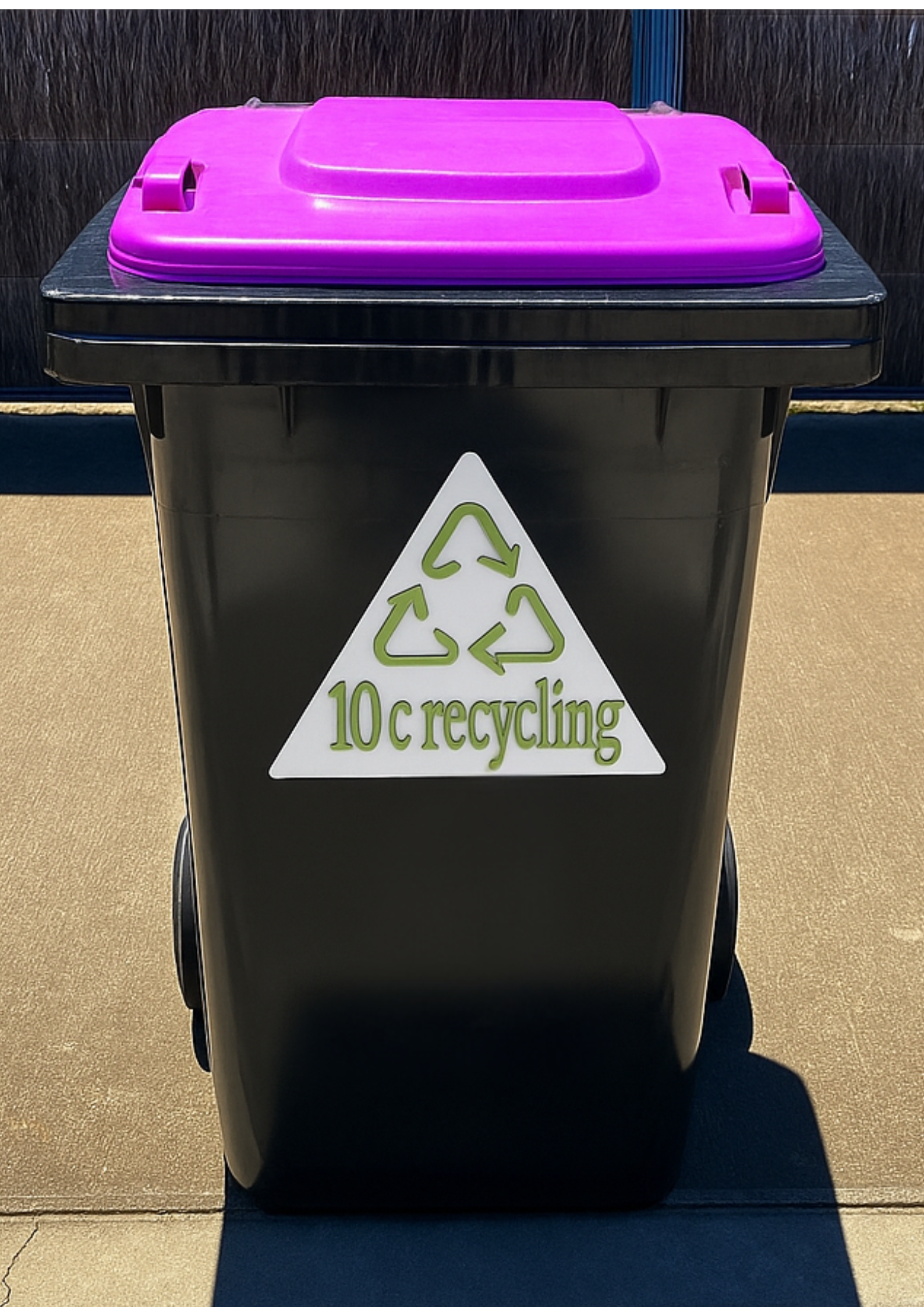 10c Recycling Sign
