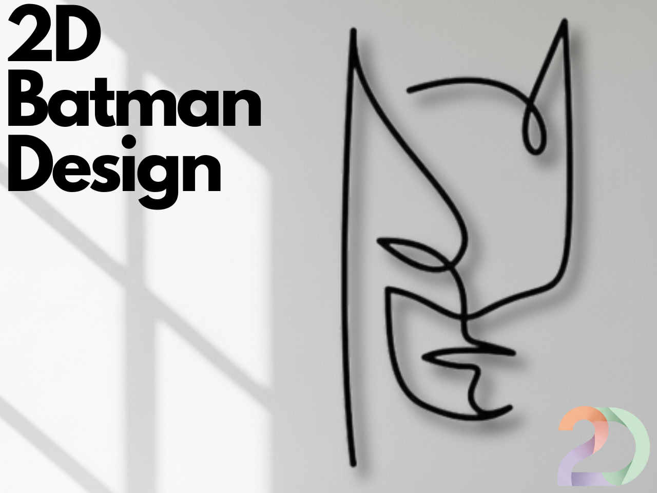 2D Batman Design
