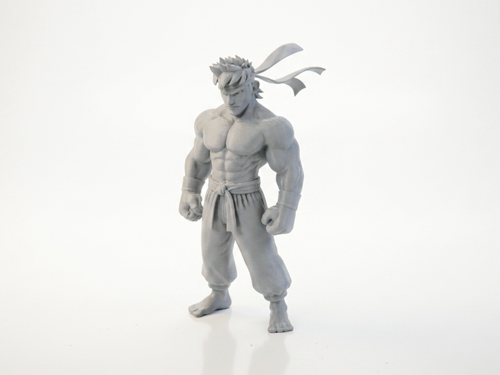 Ryu Street Fighter Figurine Gaming 3D Printable