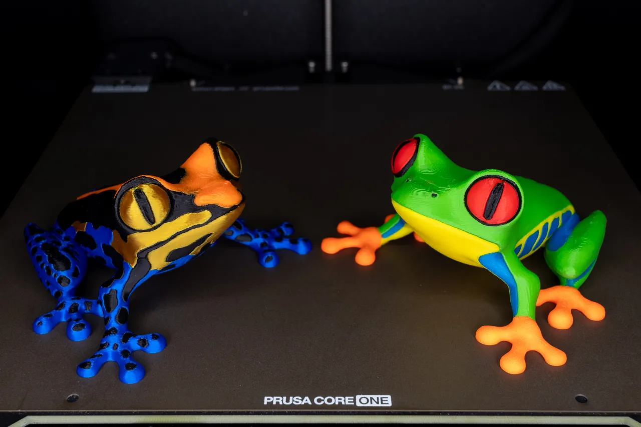 Tree Frog & Poison Dart Frog for INDX by Prusa Research | Download
