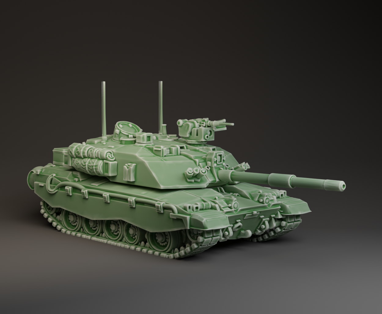 Little Green Army : British Challenger 3 Tank