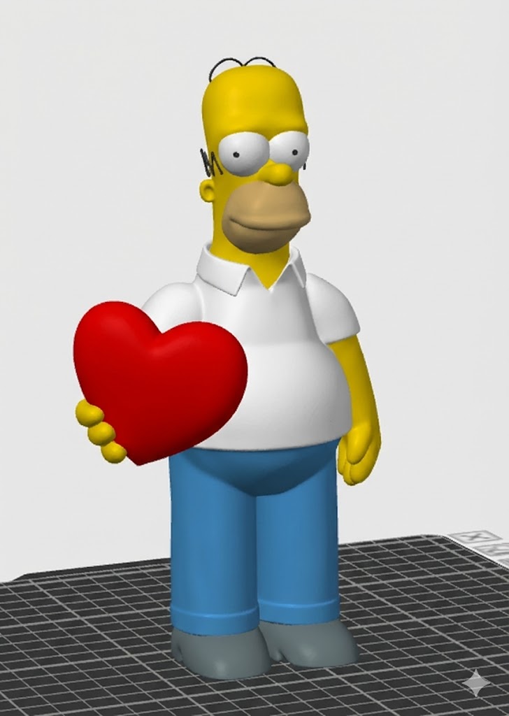 Valentine's King of Hearts - Homer Simpson