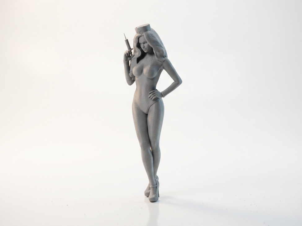 Nurse Figure Medical Professional 3D Printable