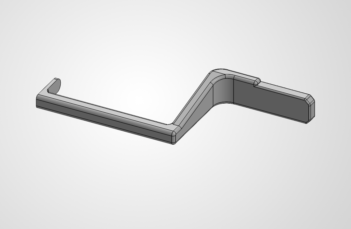 BYOTP (Bring Your Own Toilet Paper) Holder 3D model