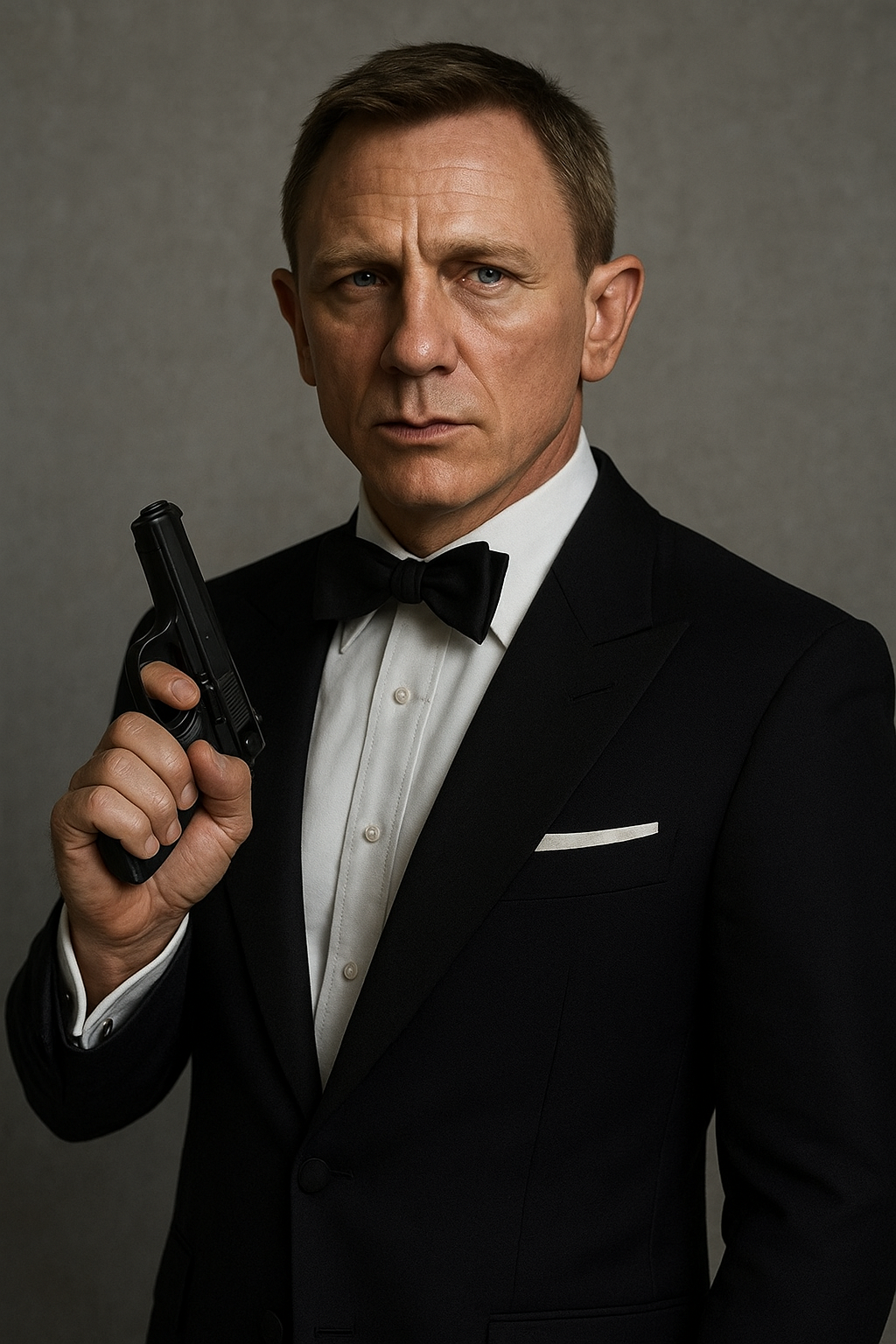 Special Agent 007 James Bond Inspired FIgure