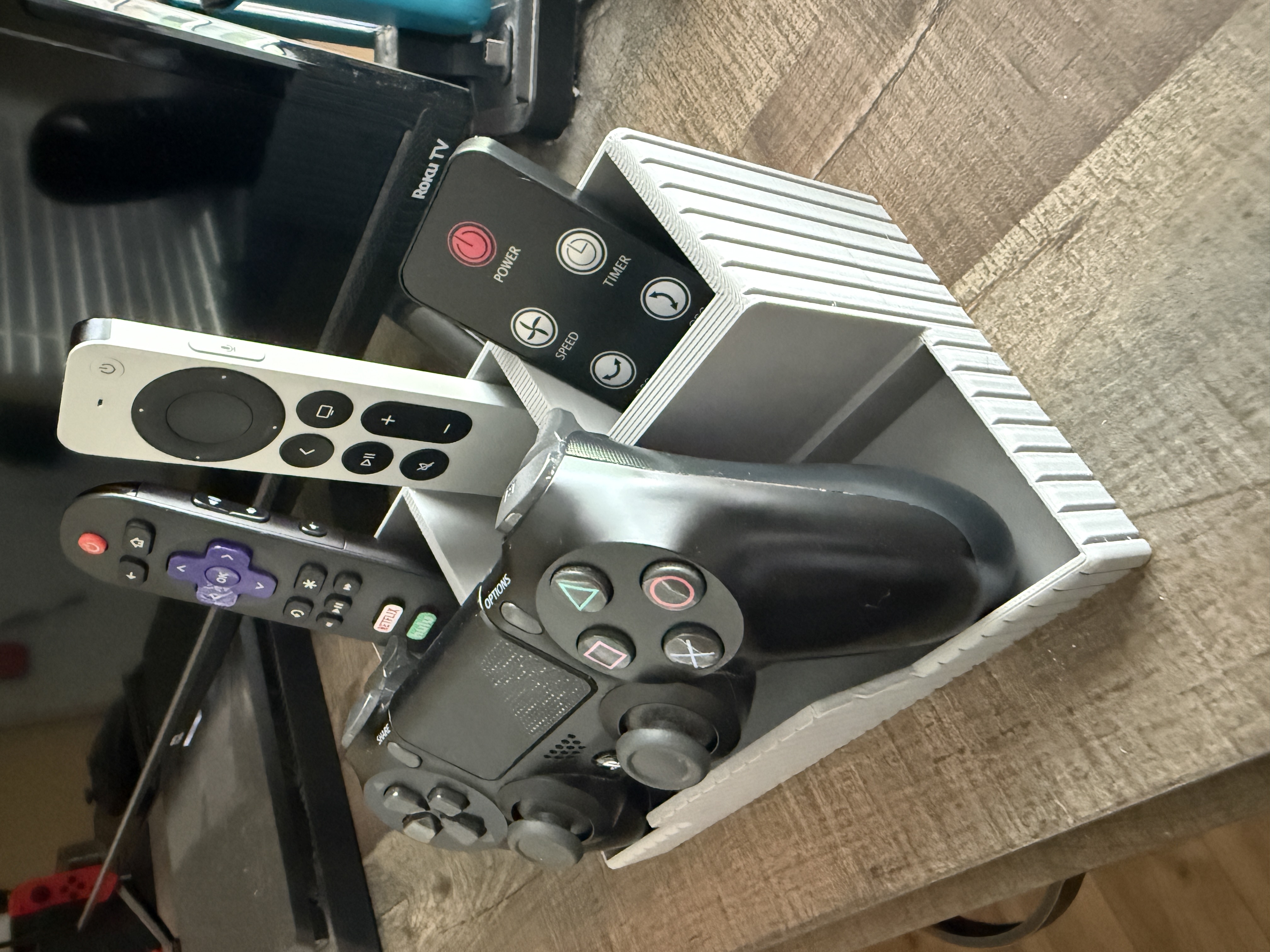 Modern Remote & Controller Organizer