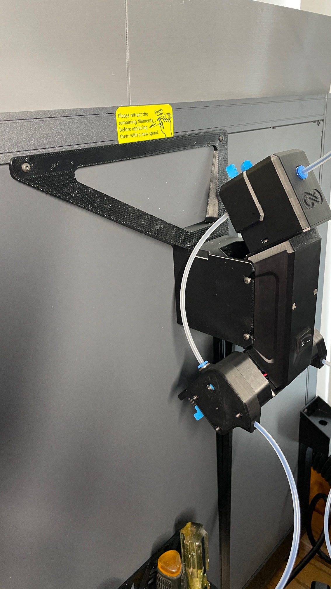 Mounting Bracket for Infinityflow S1+ on the Sovol SV08 Max