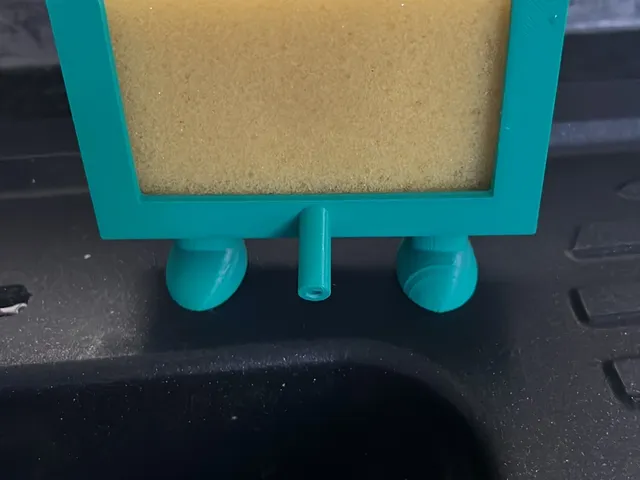 rectangular pan scrubber holder