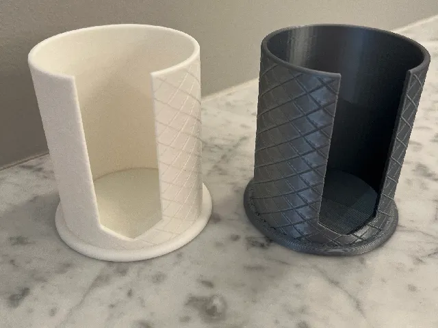 Cotton round holder (Textured)