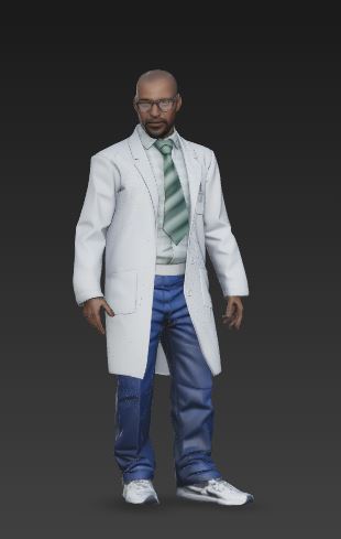 Personaje masculino GTA5 / Male character from GTA 5
