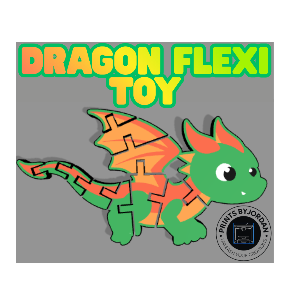 Dragon Flexi Toy