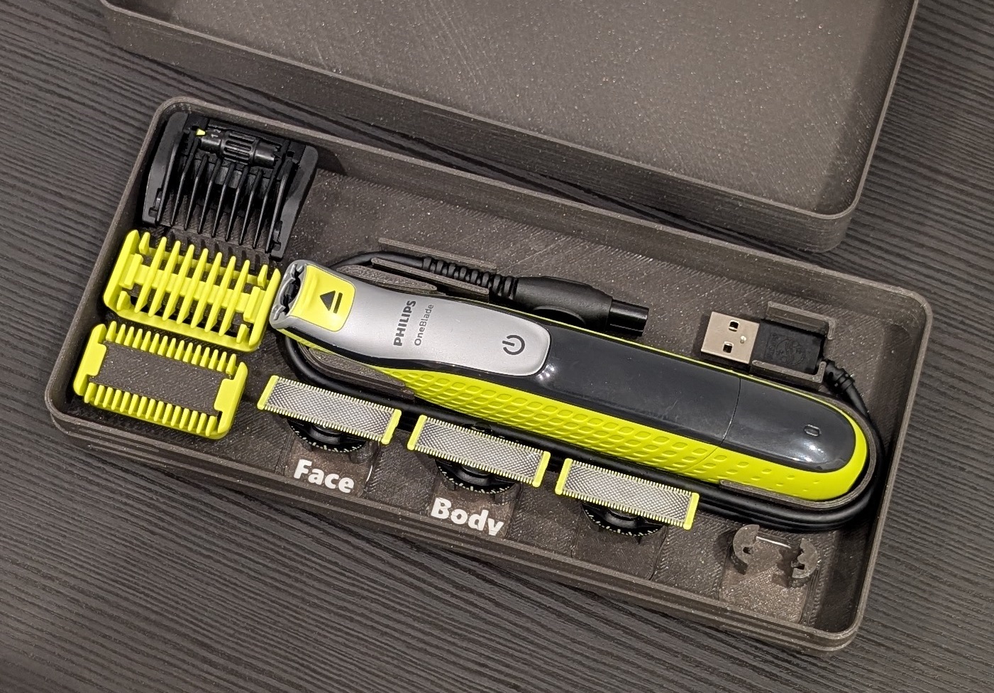 Case for Philips OneBlade Face + Body