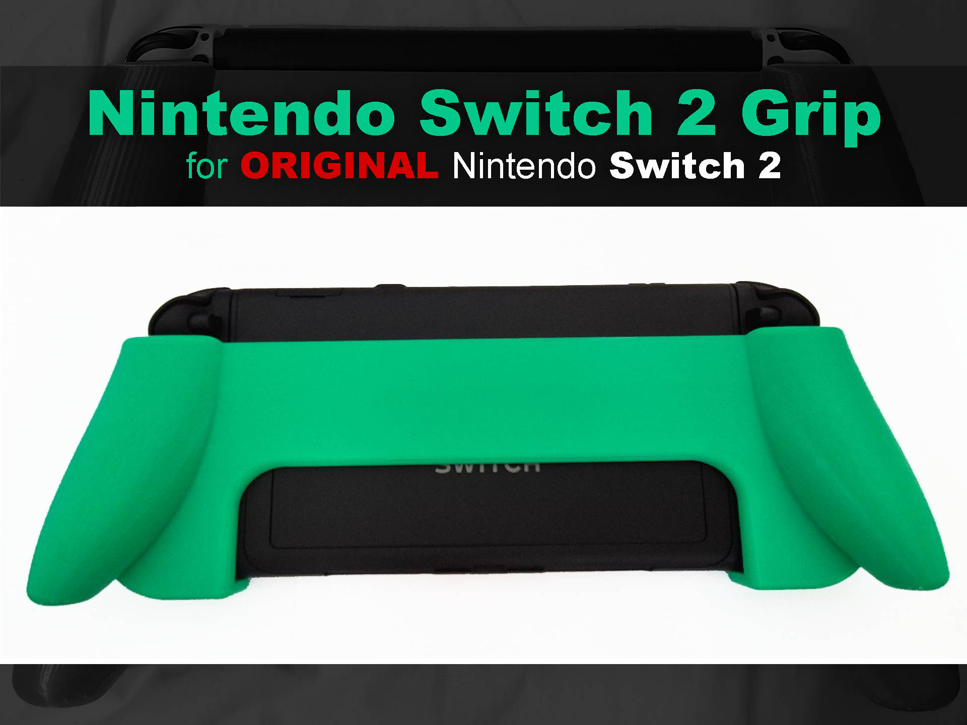 Miniatura 3 do modelo 3D Nintendo Switch 2 Grip