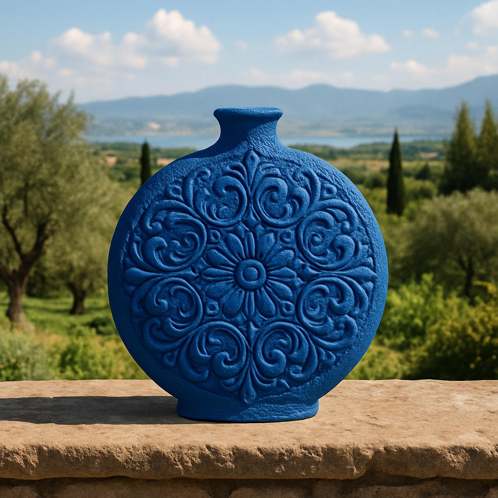 Sicilia Blu Vase
