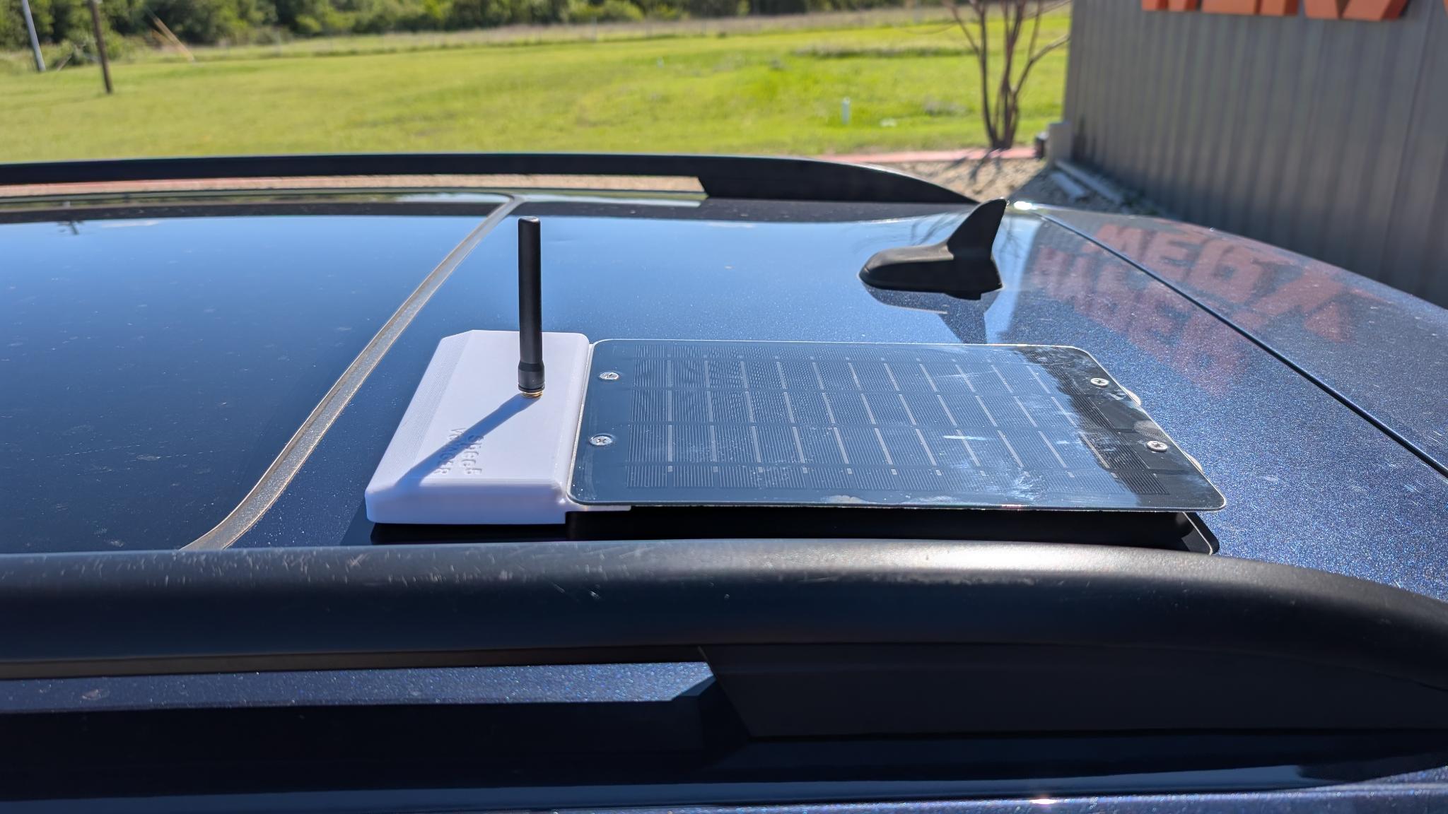 Low Profile Solar Mesh Vehicle Node 3D model thumbnail
