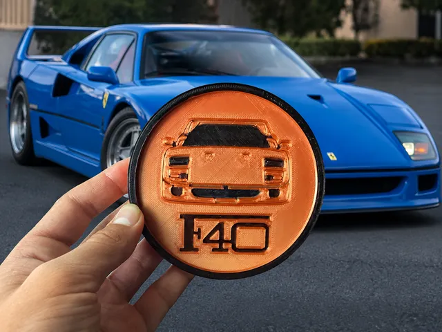 Ferrari F40 Coaster