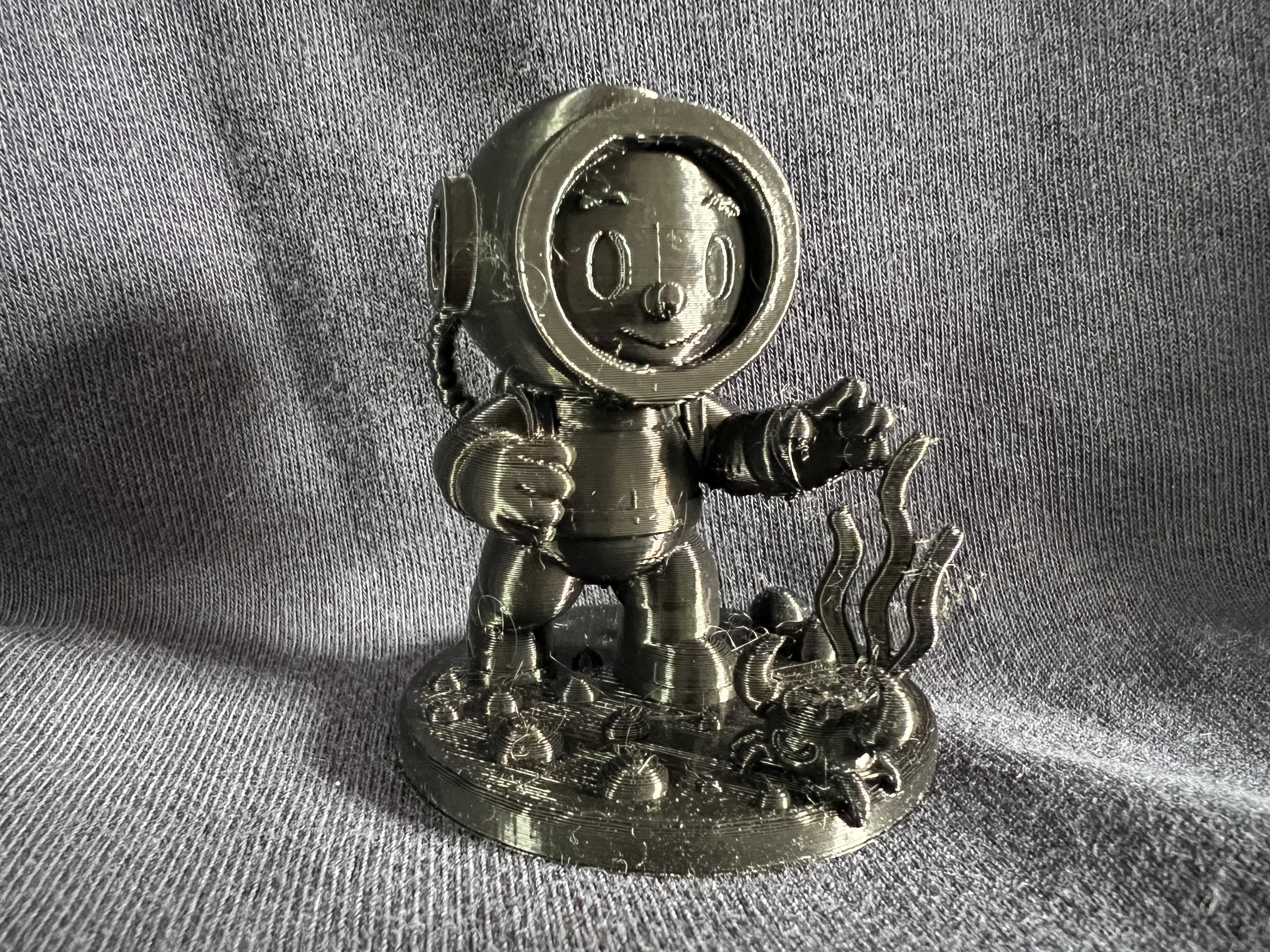 Miniatura 3 do modelo 3D Little Diver Explorer