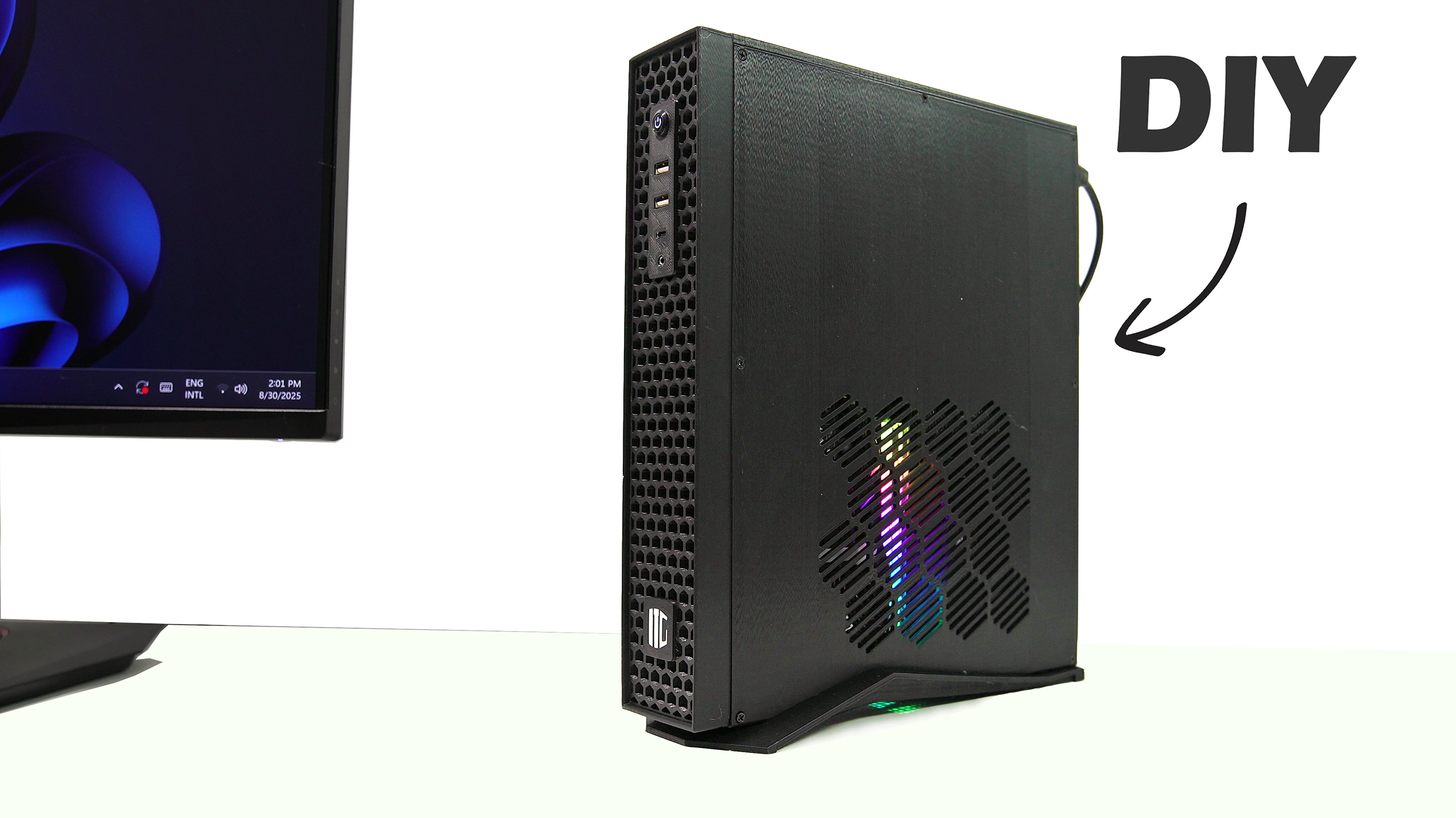 ITG SFF Mini ITX Slim Case - 3D model files
