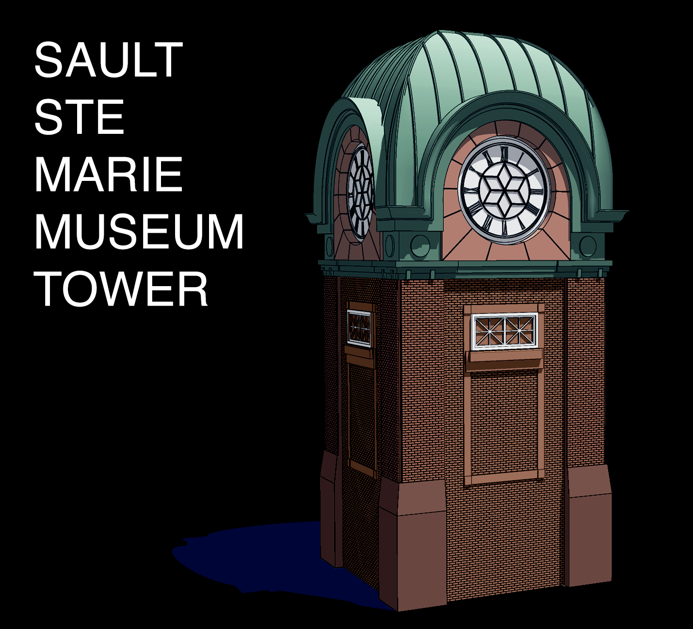 Sault Ste Marie Museum Clock Tower