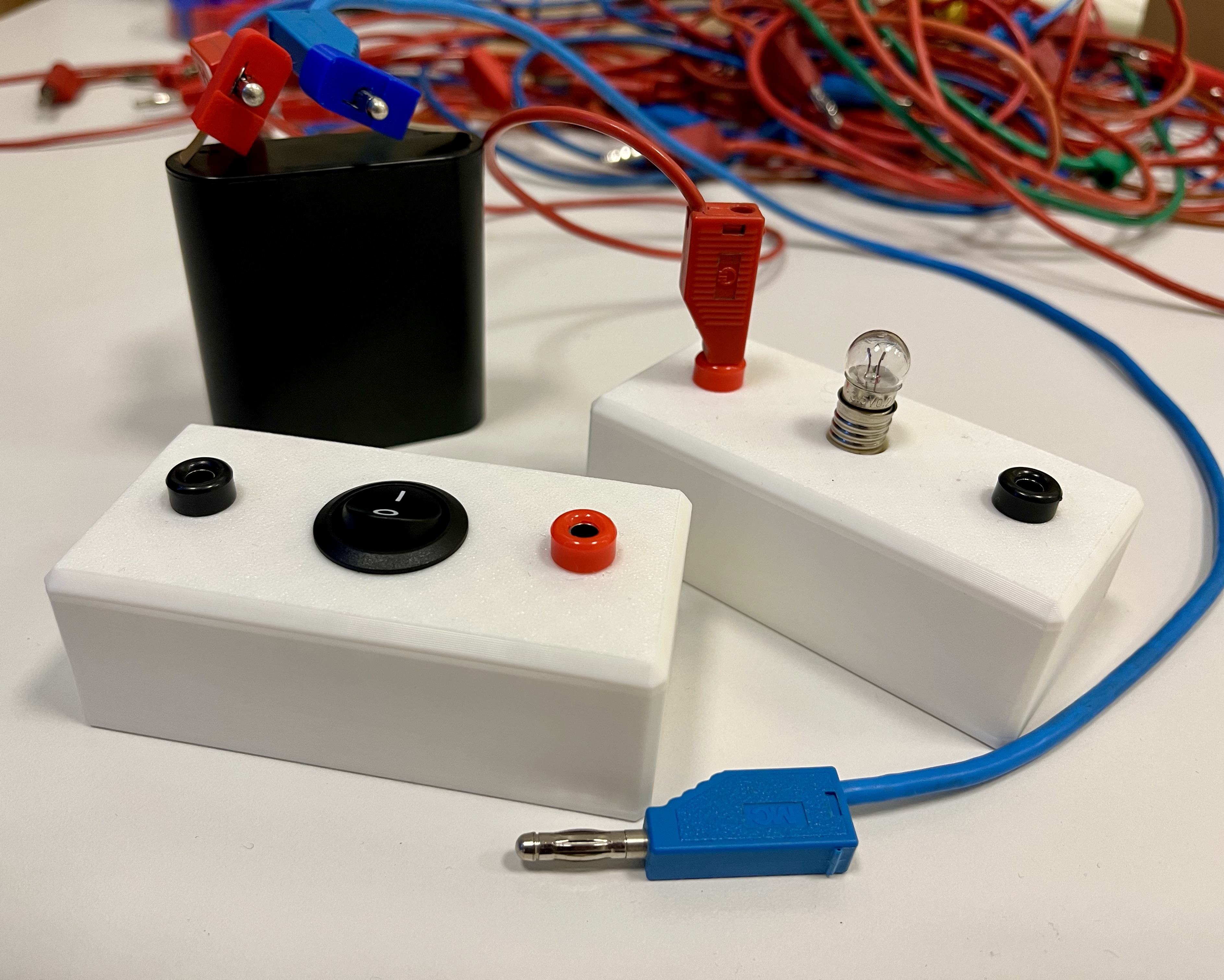 Experimentierboxen für Elektrizitätslehre