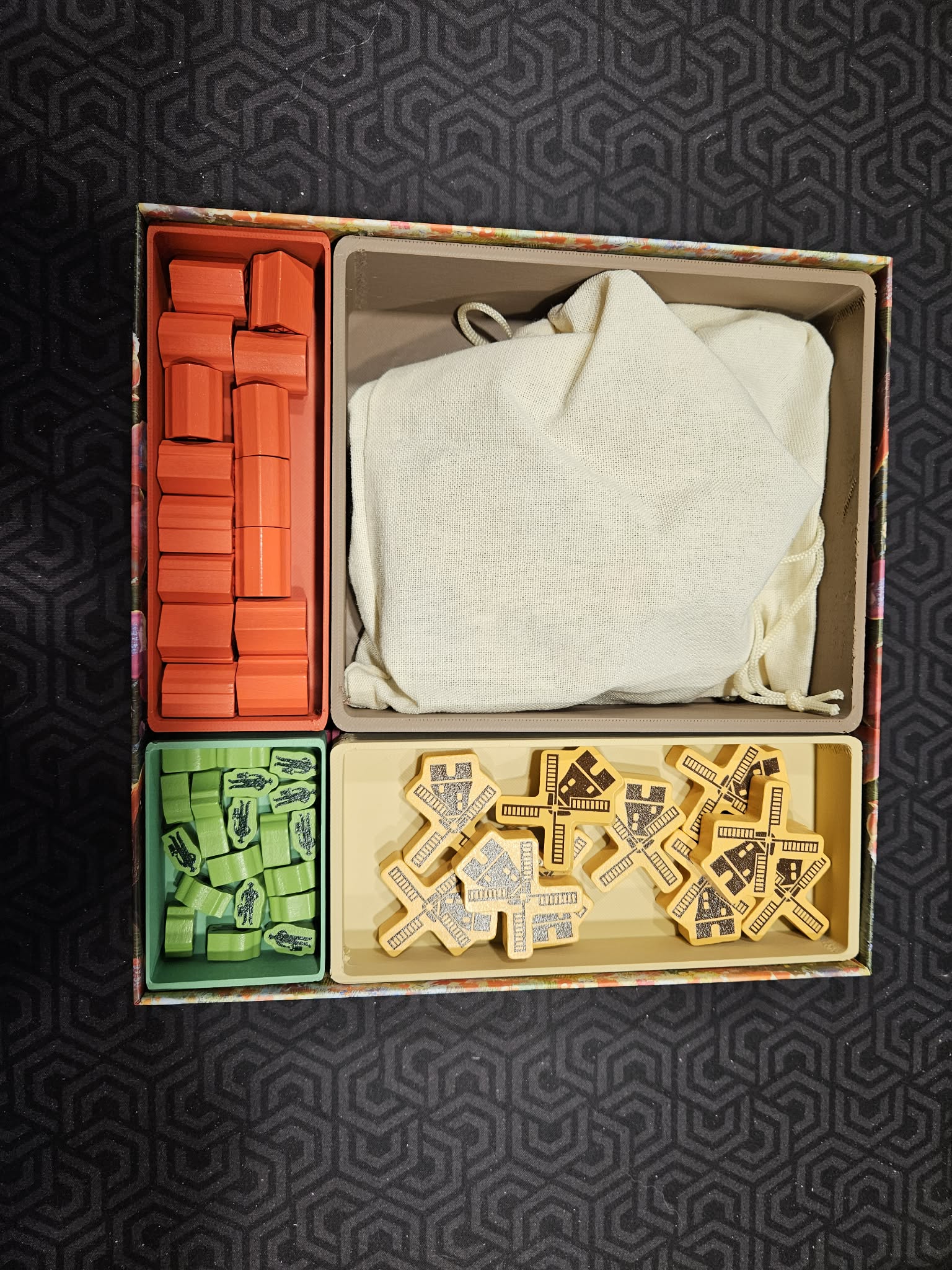 Frosted Blooms Insert
