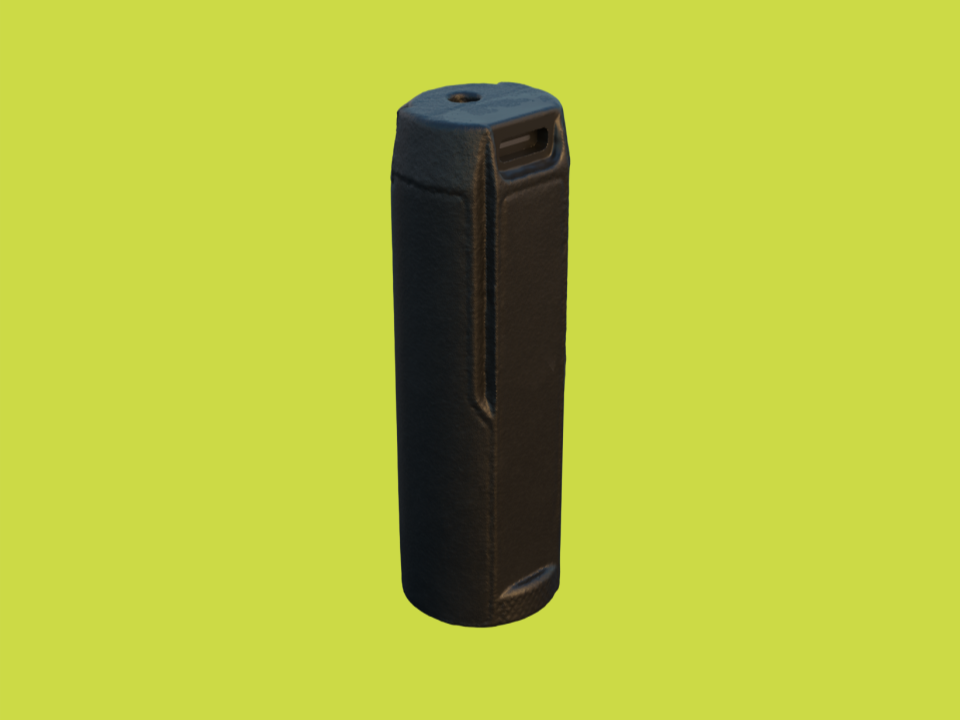 RYOBI 4V 2Ah 7.4Wh and Ryobi Battery Cap Laser 3D Scan
