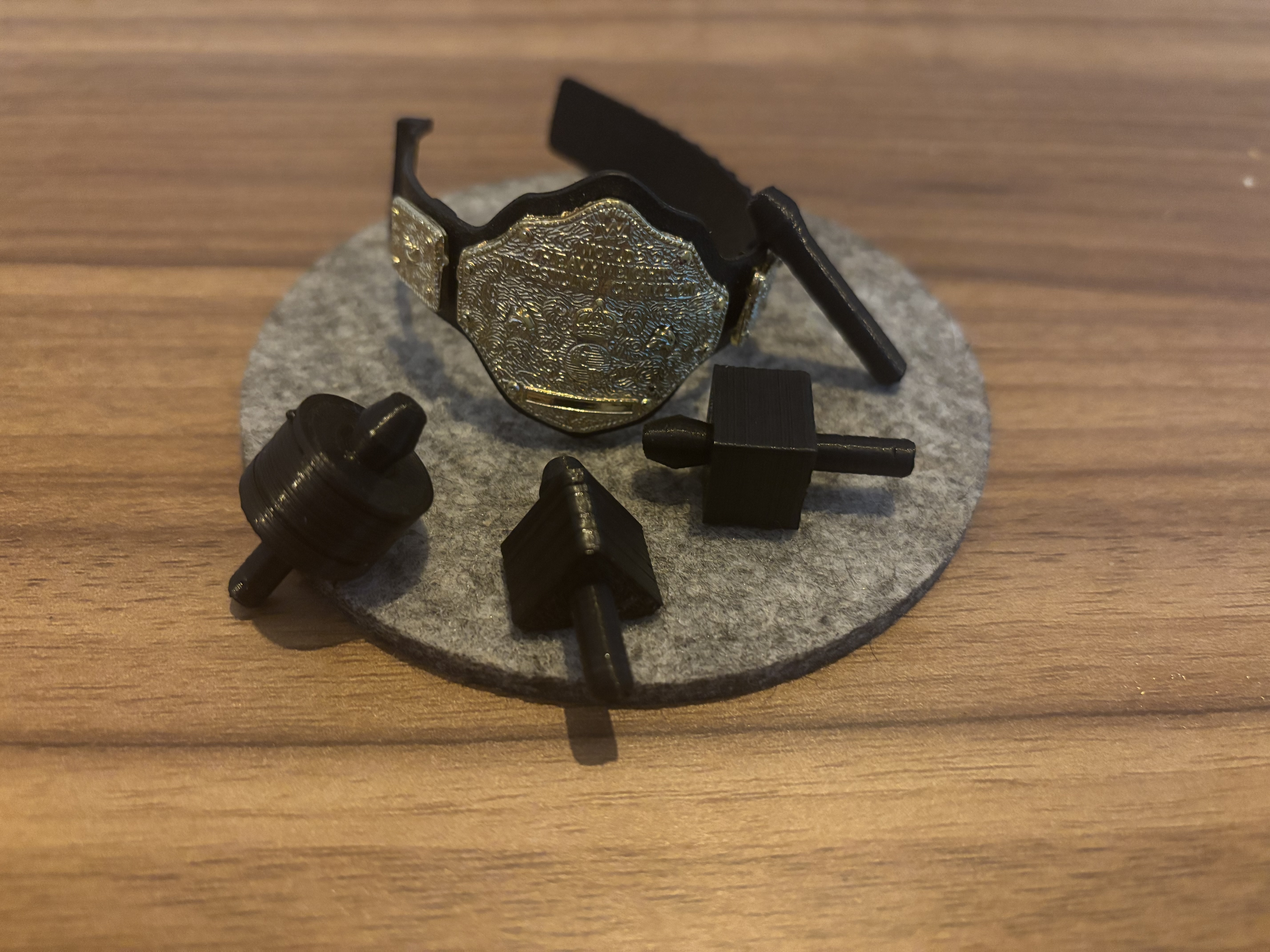 Modular WWE Action Figure Microphone (Three Variations)
