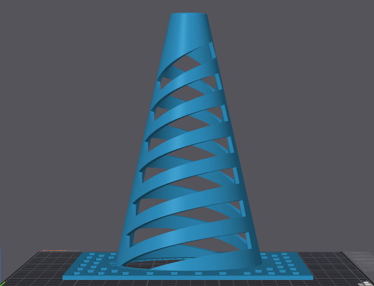 Tall Plastic Efficient Field Cone(Rectangle) — miniatura 2