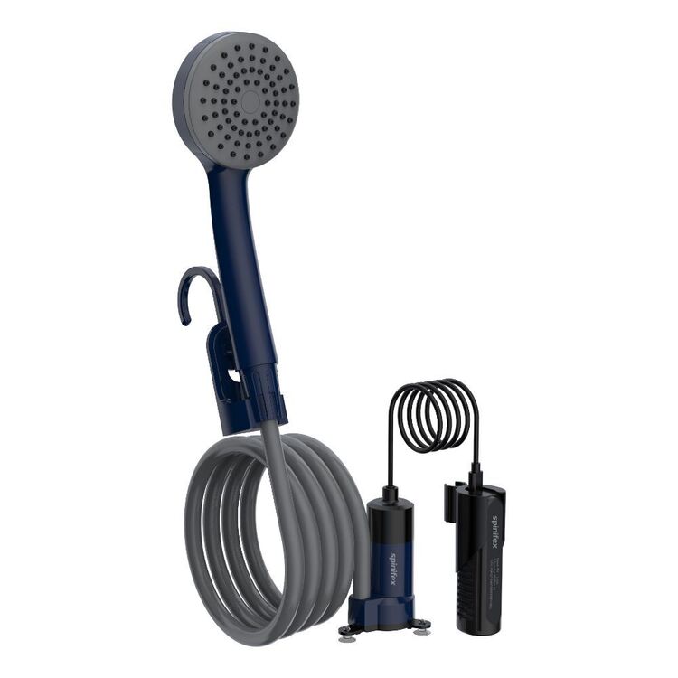 Spinifex Lithium Portable Rechargable Shower adapter