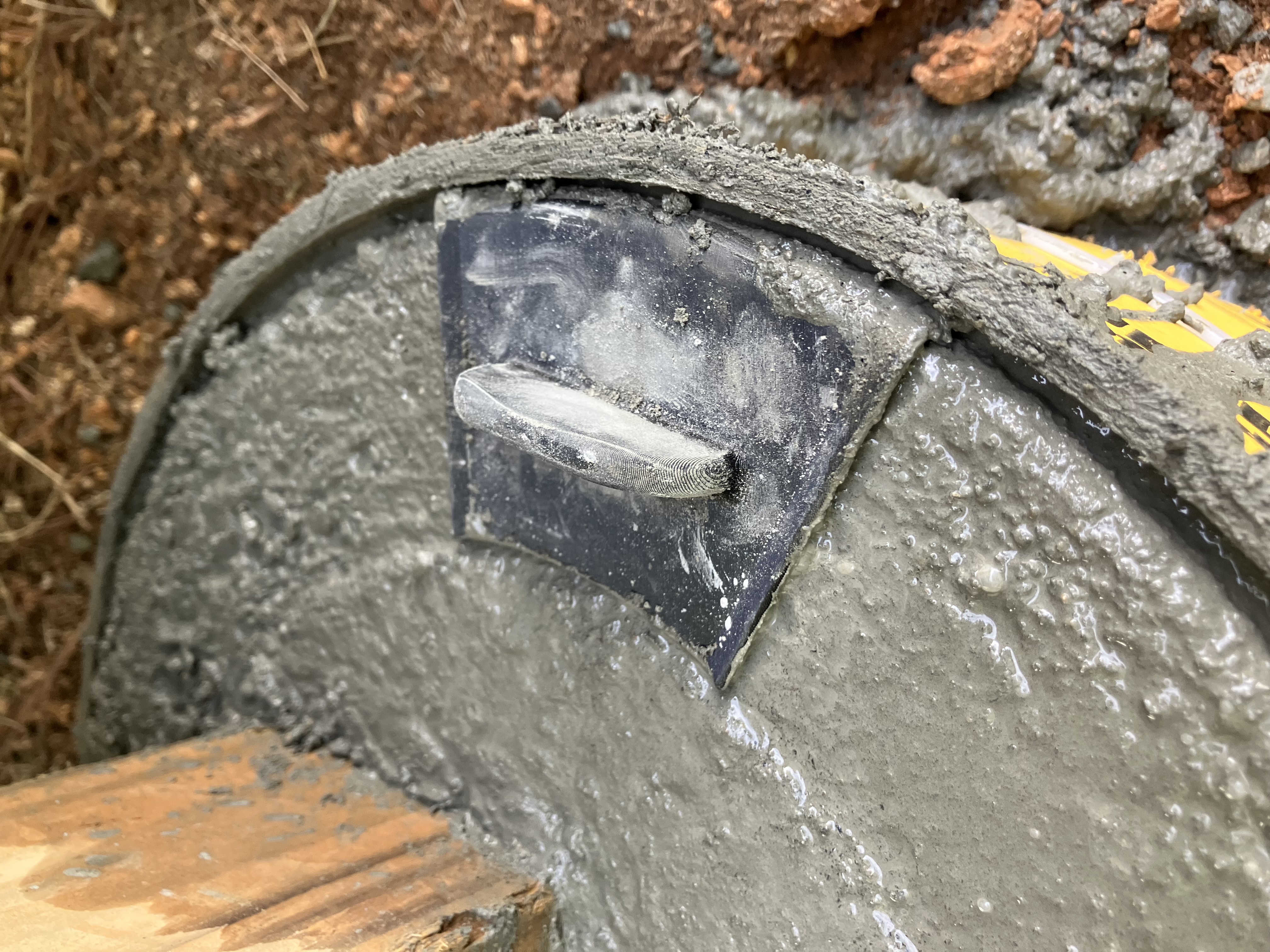 Sonotube Concrete Edge Finishing Tool (for 12" tube)