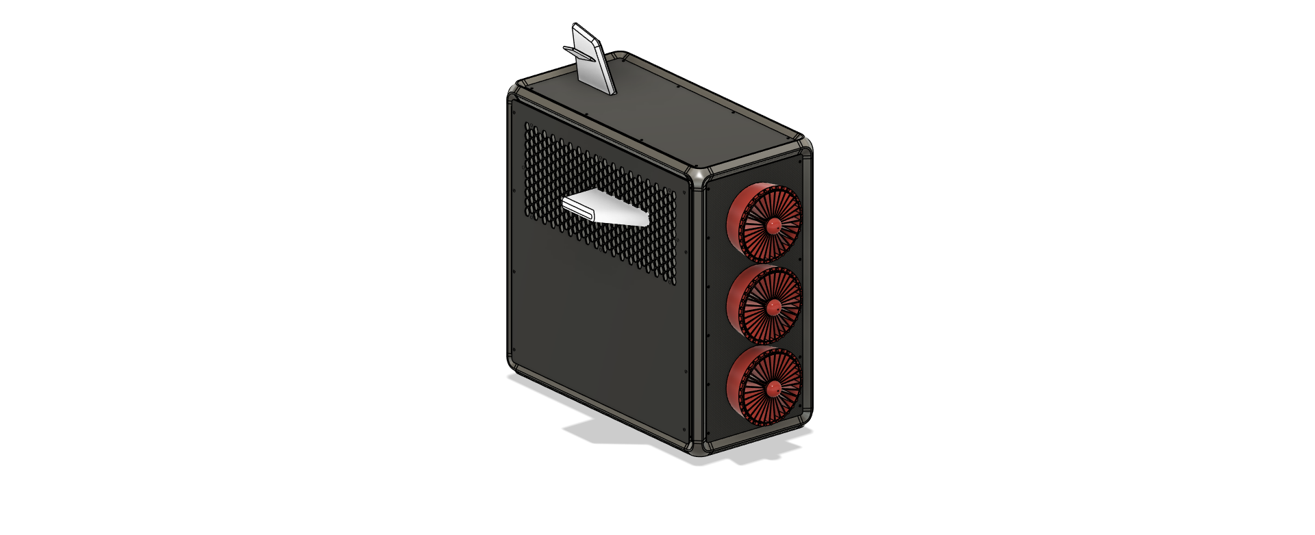 Cooler Master MasterFrame 600 - Cool Jet Engine — miniatura 3