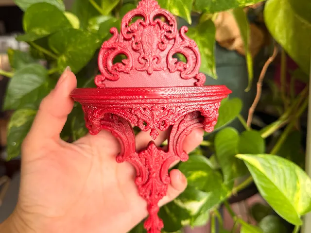 Rococo key holder no hooks