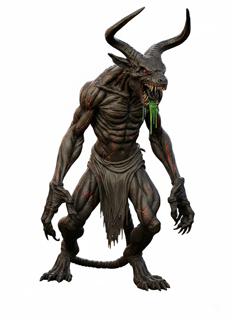 Miniatura 8 do modelo 3D Hellspawn Demon – 3D Printable Model