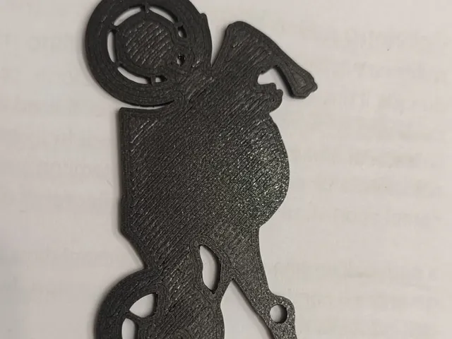 motorcycle keychain ( designed for gsx 1000 r )