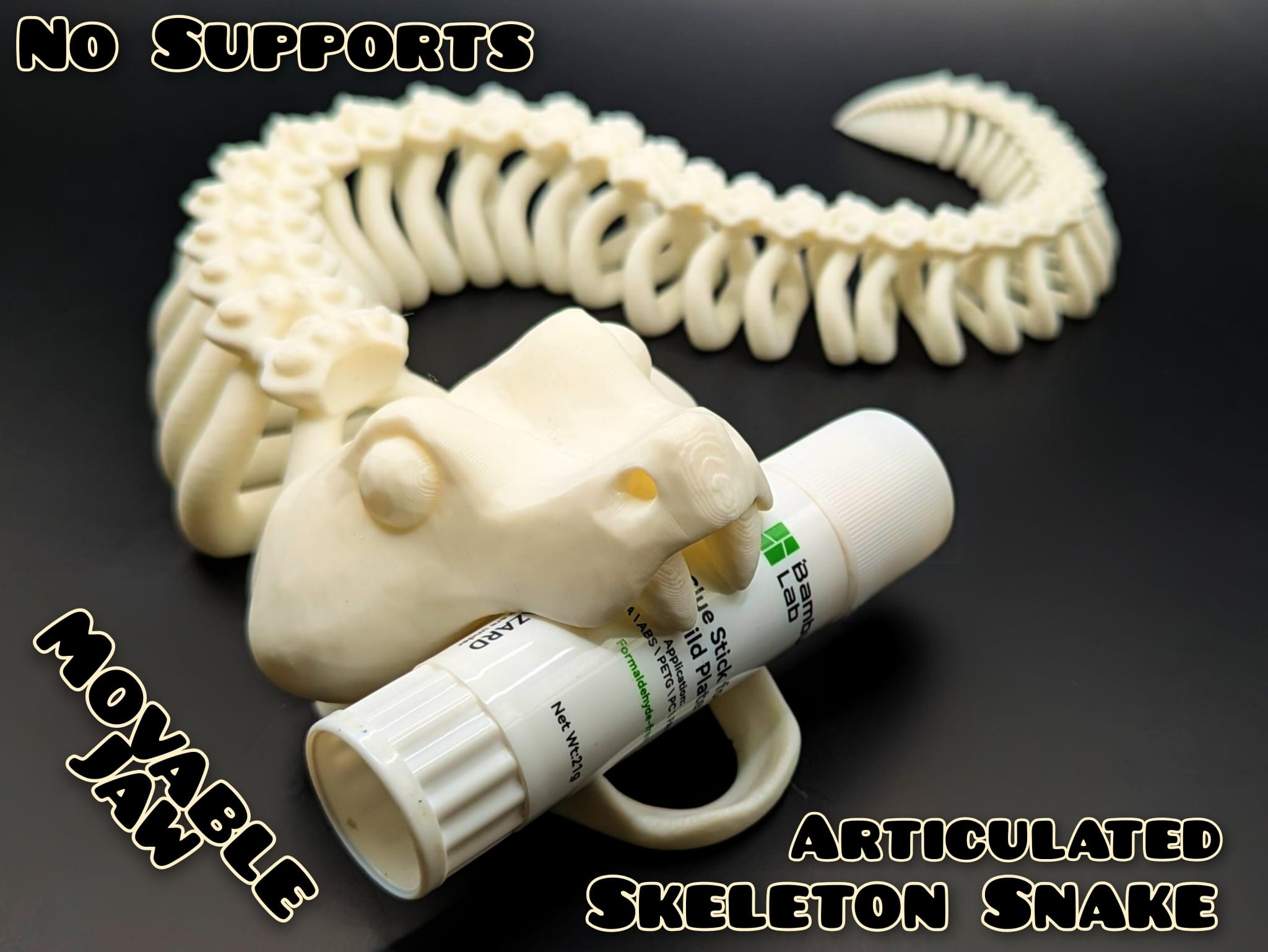 Articulated Skeleton Snake