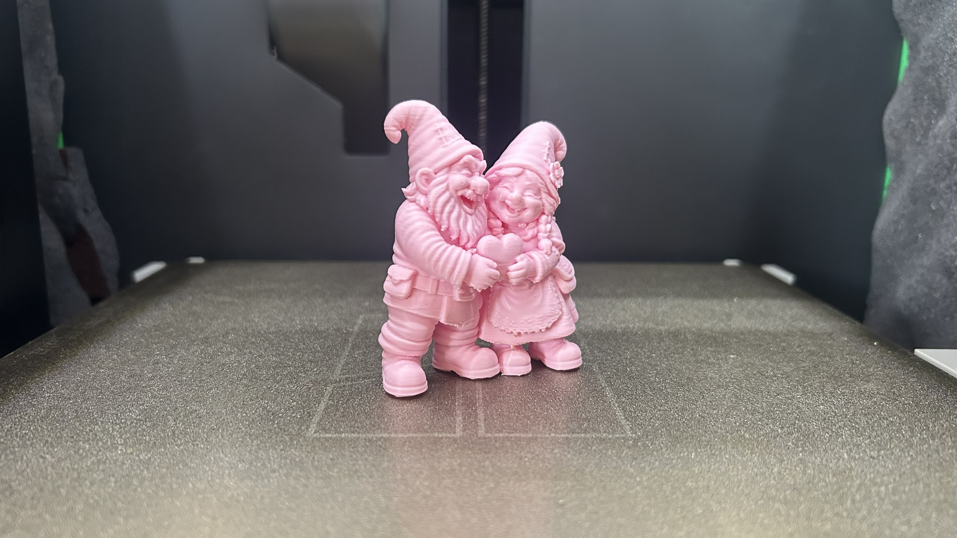 Gnome Couple with Heart