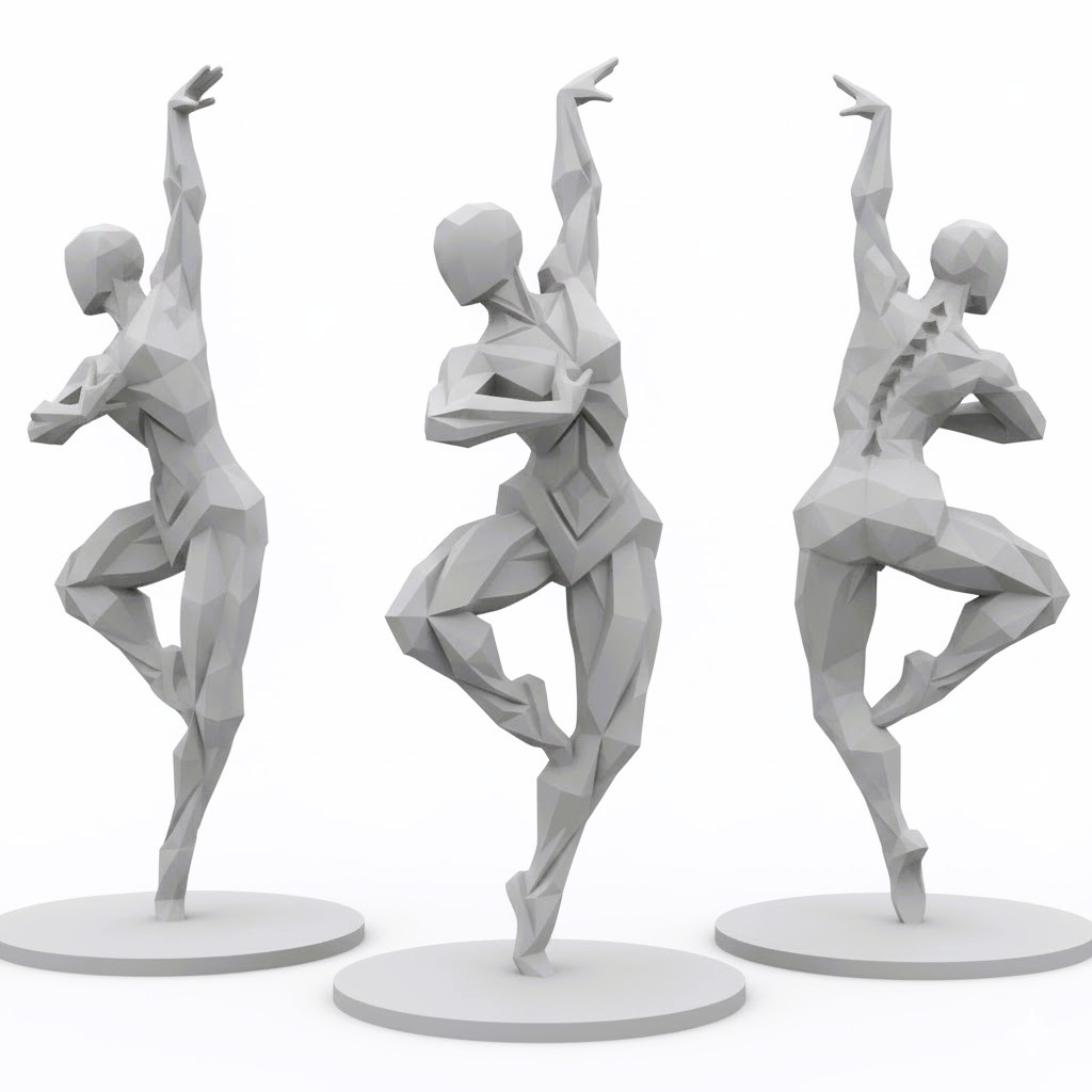 Dancer Pose 01 - Edge Design — miniatura 2