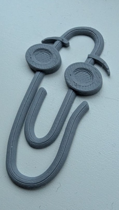 Funny book mark snap hook — thumbnail 2