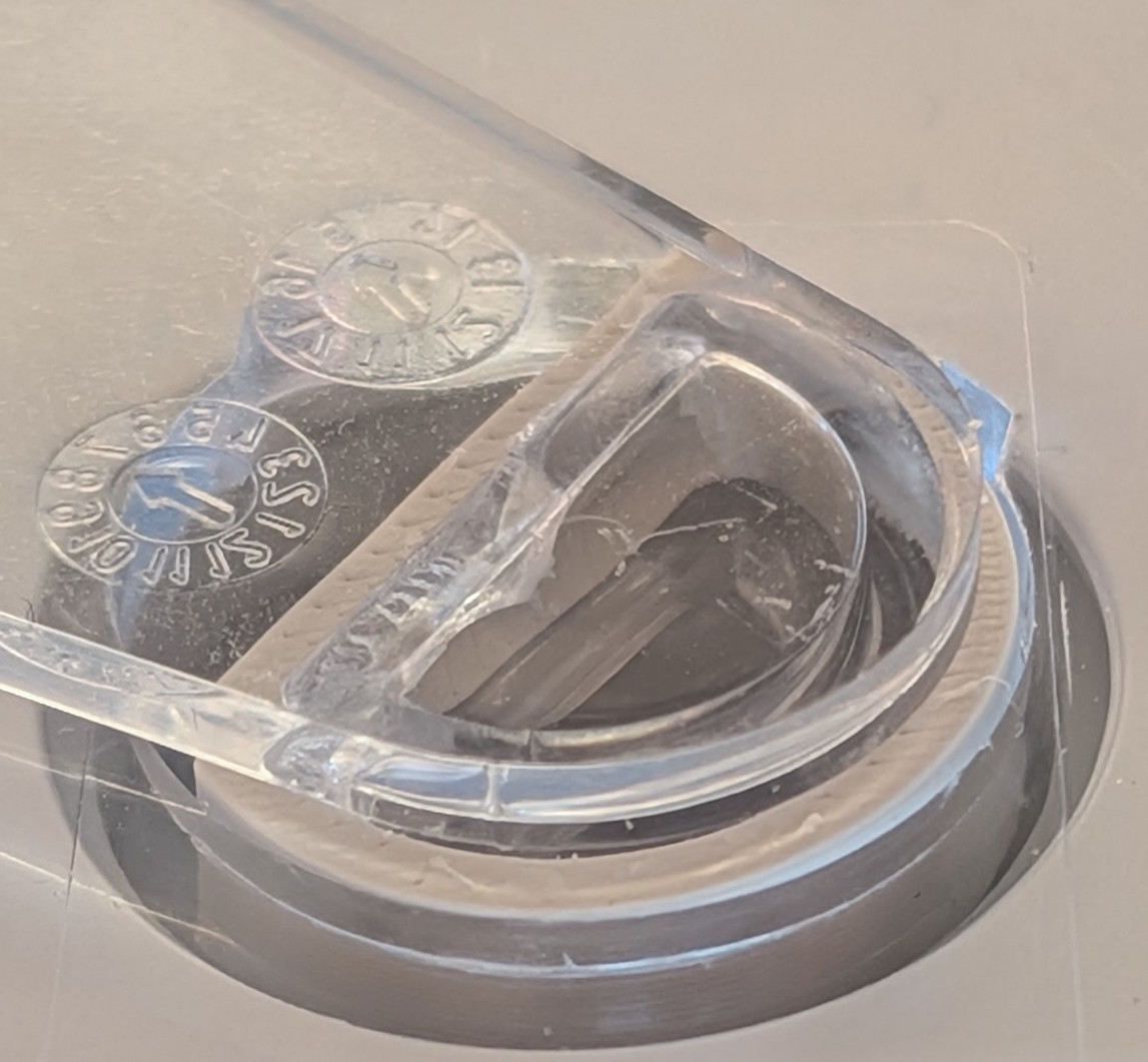 Bosch/Siemens Refrigerator (KGE39EI41/94) Door Shelf (Part No.: 11013214 & 00745358) Push Lid Fix